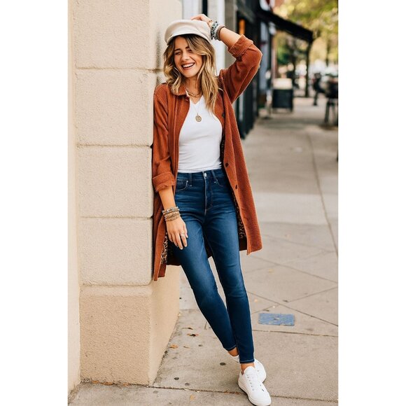 American Eagle 4 Jeans Denim 2014 Vintage Skinny Slim Long Pants AEO Dark Wash - Picture 8 of 16